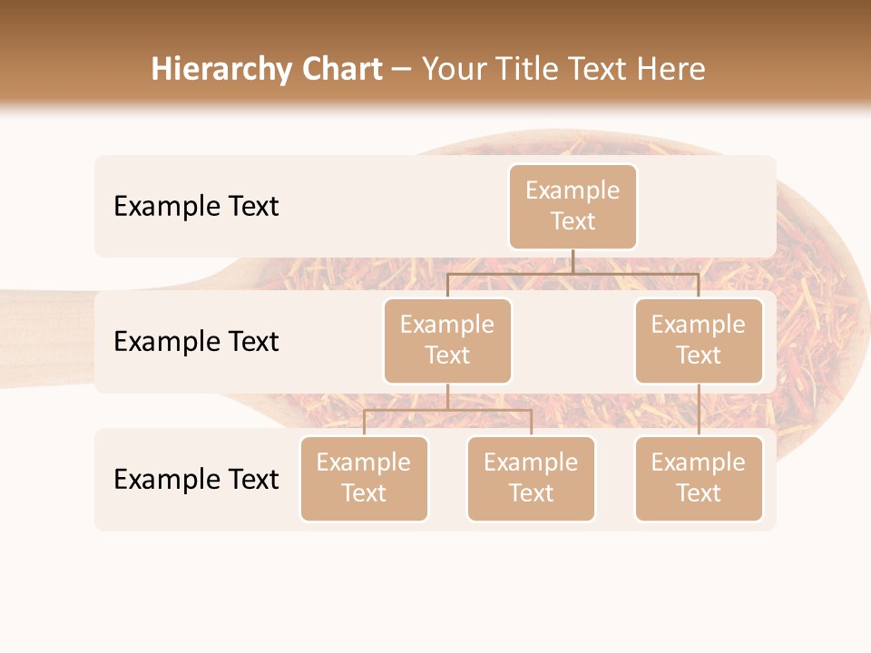 Closeup Saffron Seeds PowerPoint Template