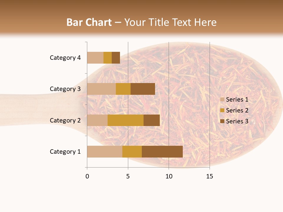 Closeup Saffron Seeds PowerPoint Template