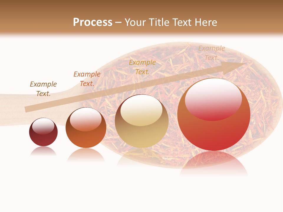 Closeup Saffron Seeds PowerPoint Template