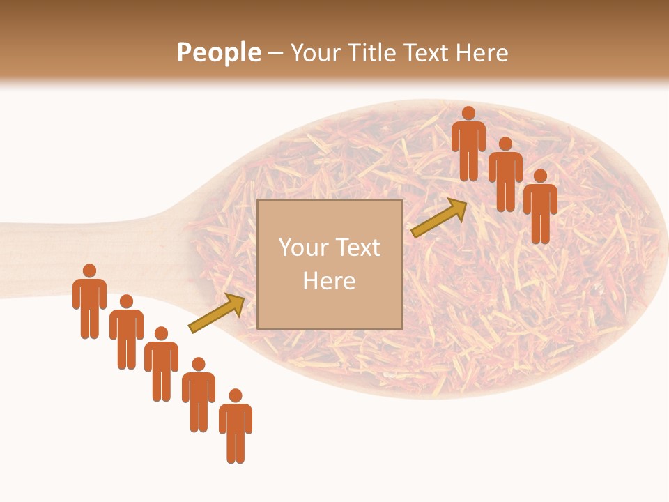 Closeup Saffron Seeds PowerPoint Template