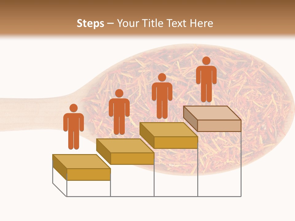 Closeup Saffron Seeds PowerPoint Template