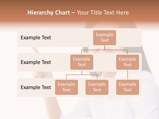 Standing Model Beauty PowerPoint Template