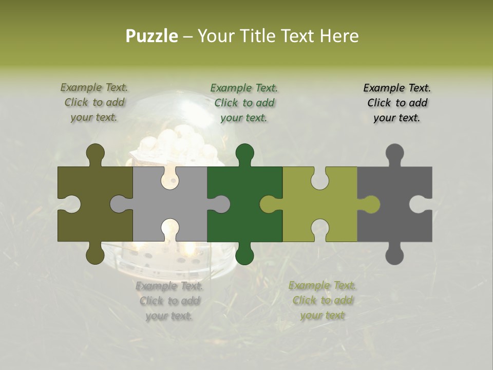 Efficiency Electricity Pollution PowerPoint Template
