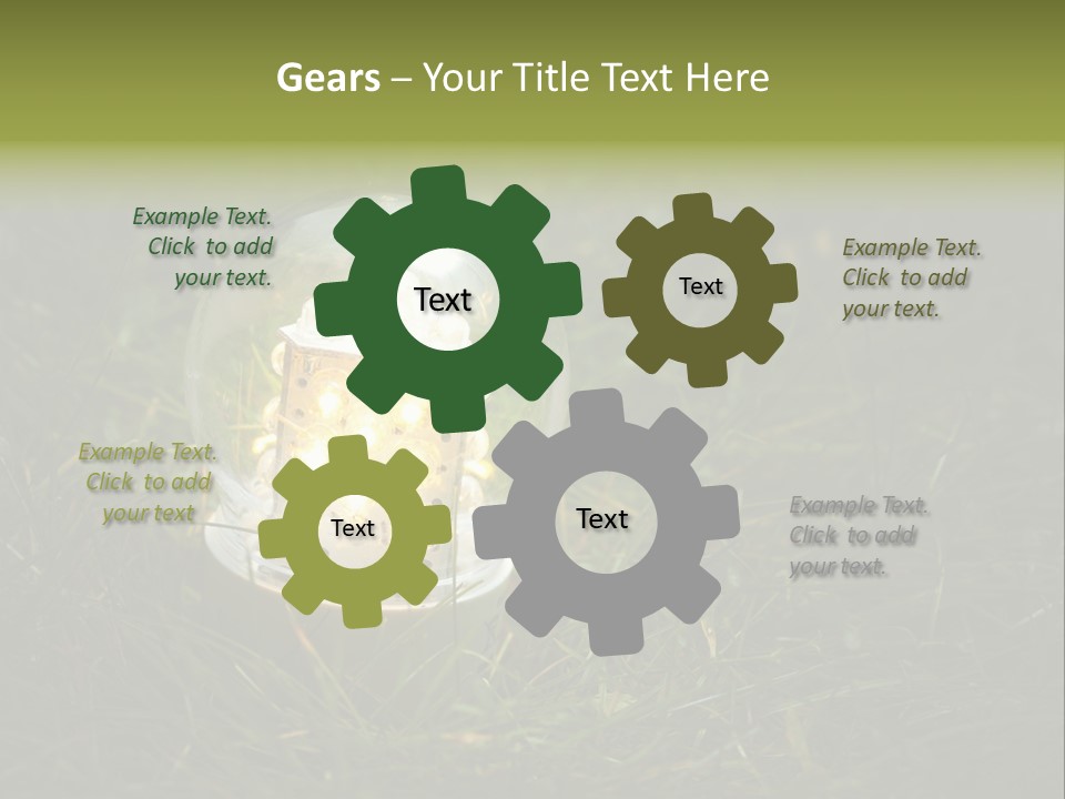 Efficiency Electricity Pollution PowerPoint Template