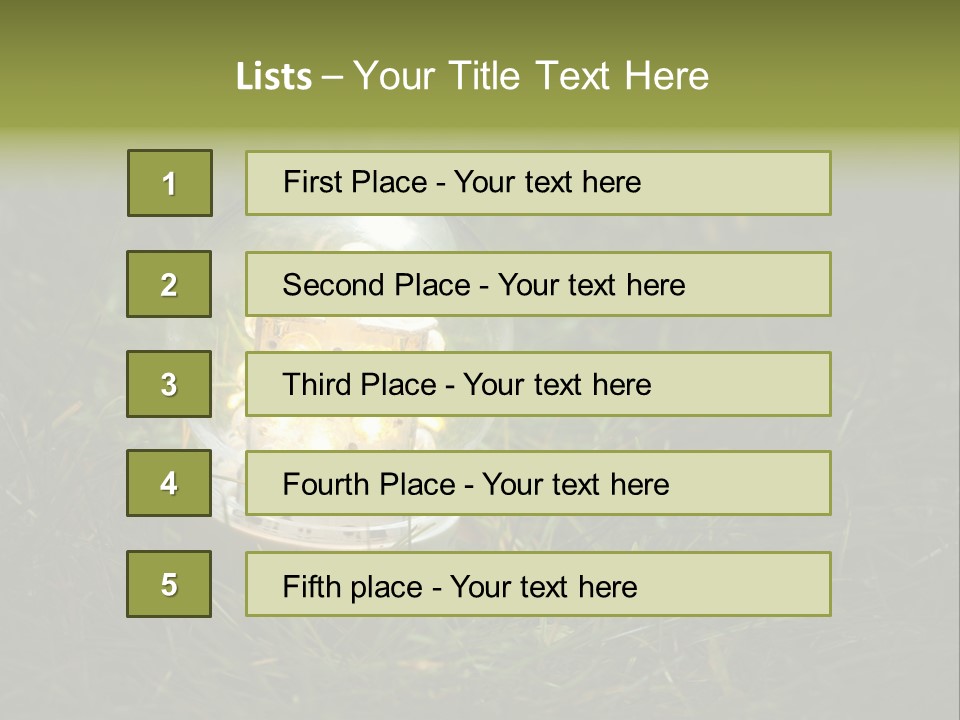 Efficiency Electricity Pollution PowerPoint Template