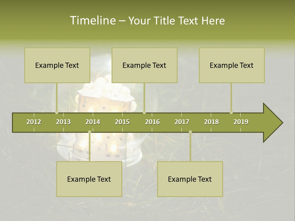 Efficiency Electricity Pollution PowerPoint Template