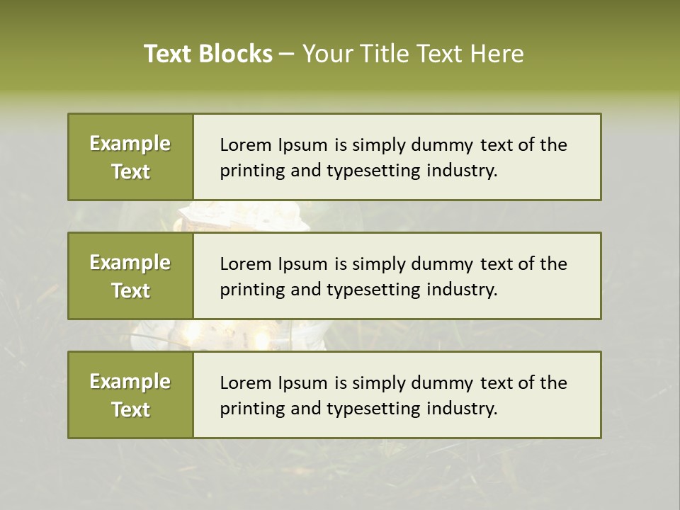 Efficiency Electricity Pollution PowerPoint Template
