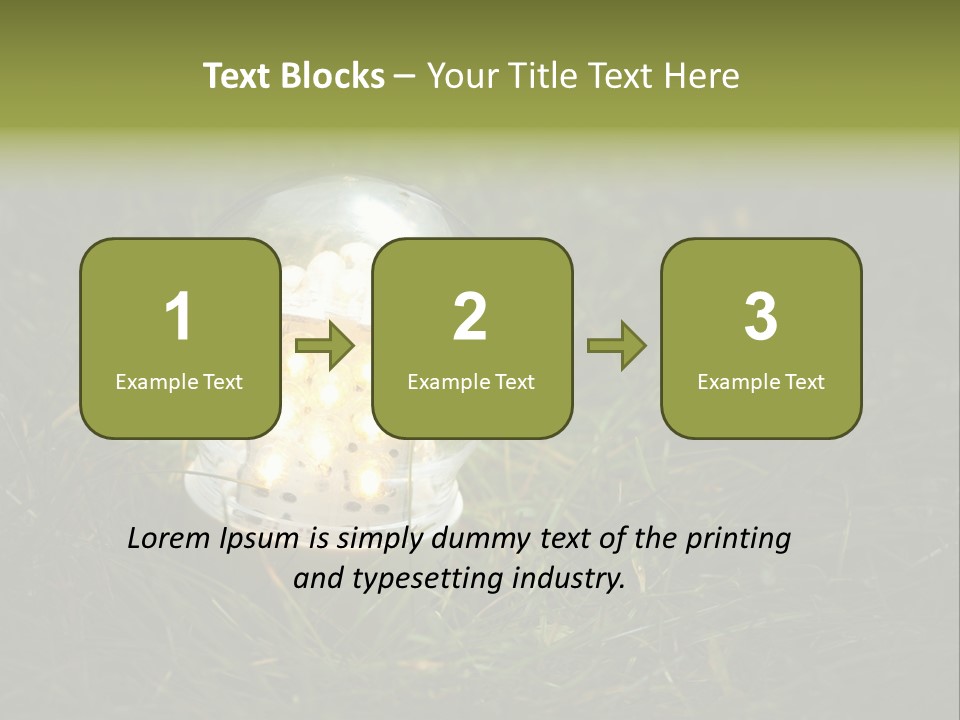 Efficiency Electricity Pollution PowerPoint Template