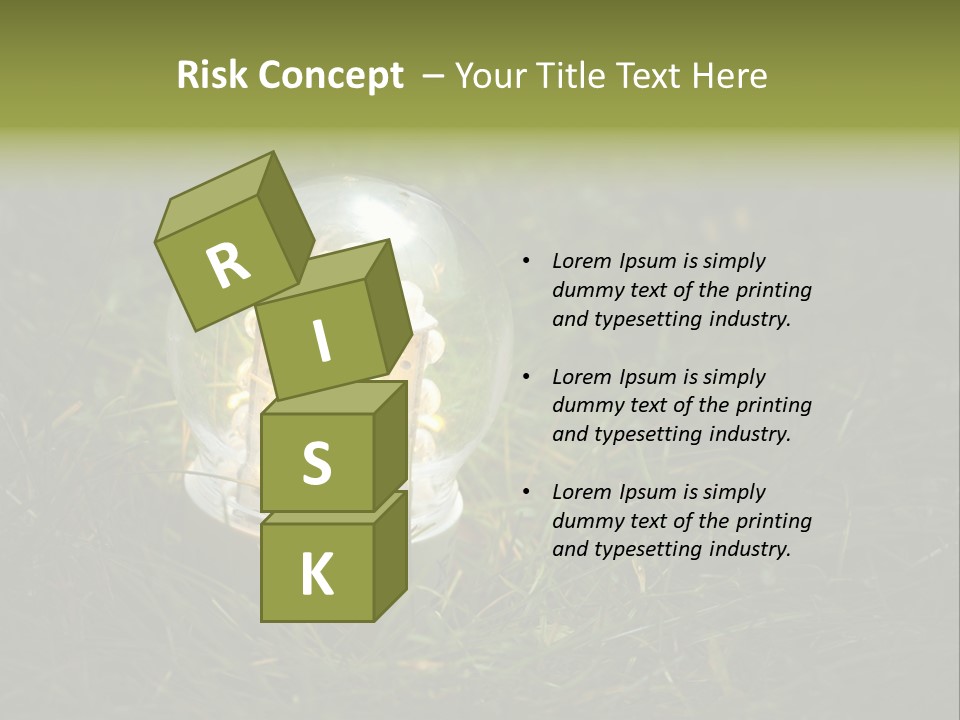 Efficiency Electricity Pollution PowerPoint Template
