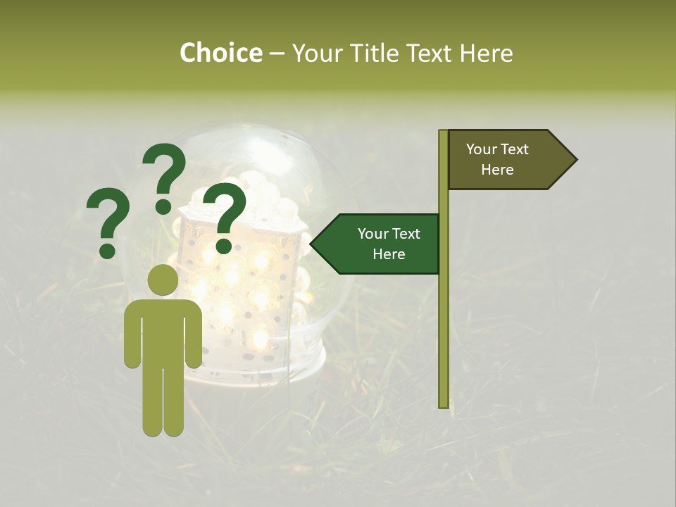 Efficiency Electricity Pollution PowerPoint Template