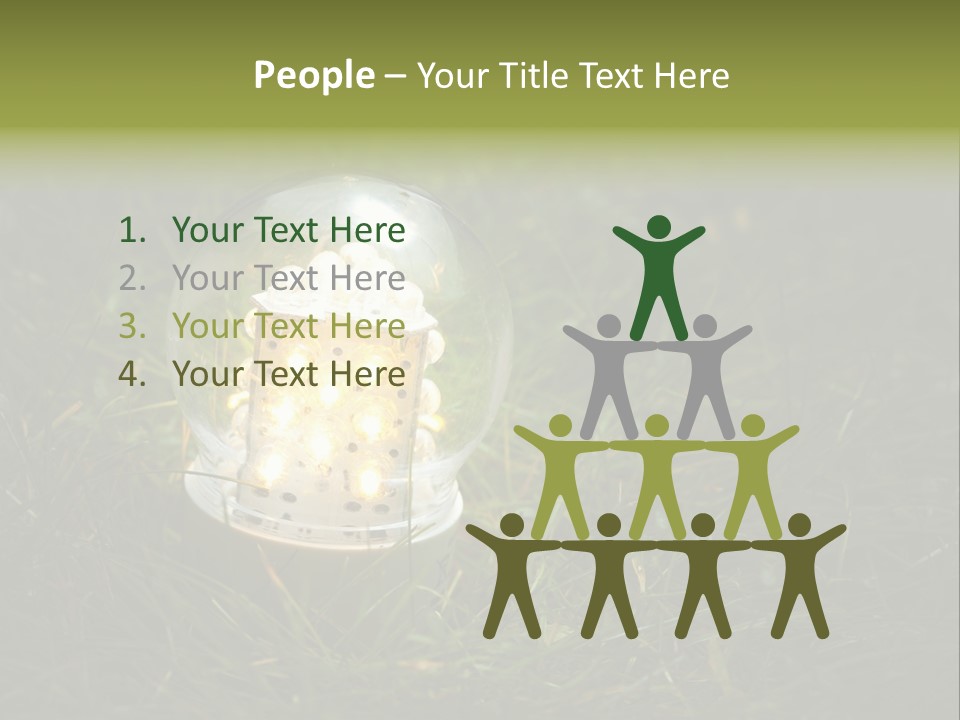 Efficiency Electricity Pollution PowerPoint Template