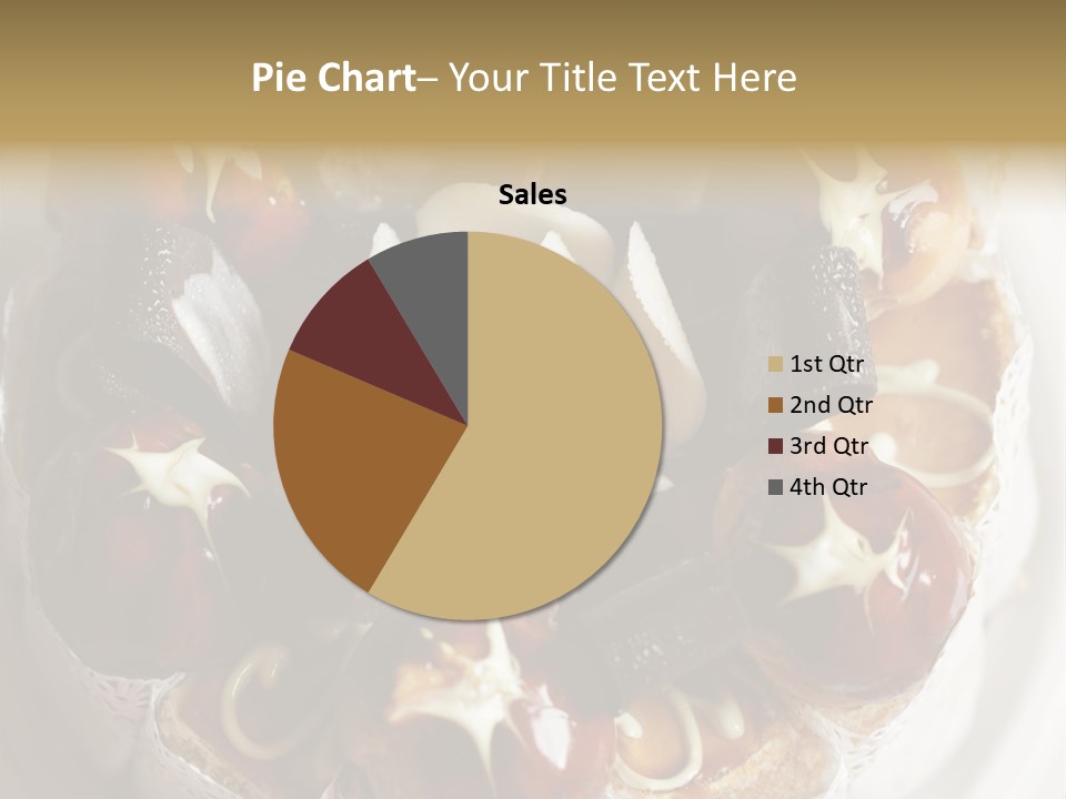 Restaurant Fresh Decorate PowerPoint Template