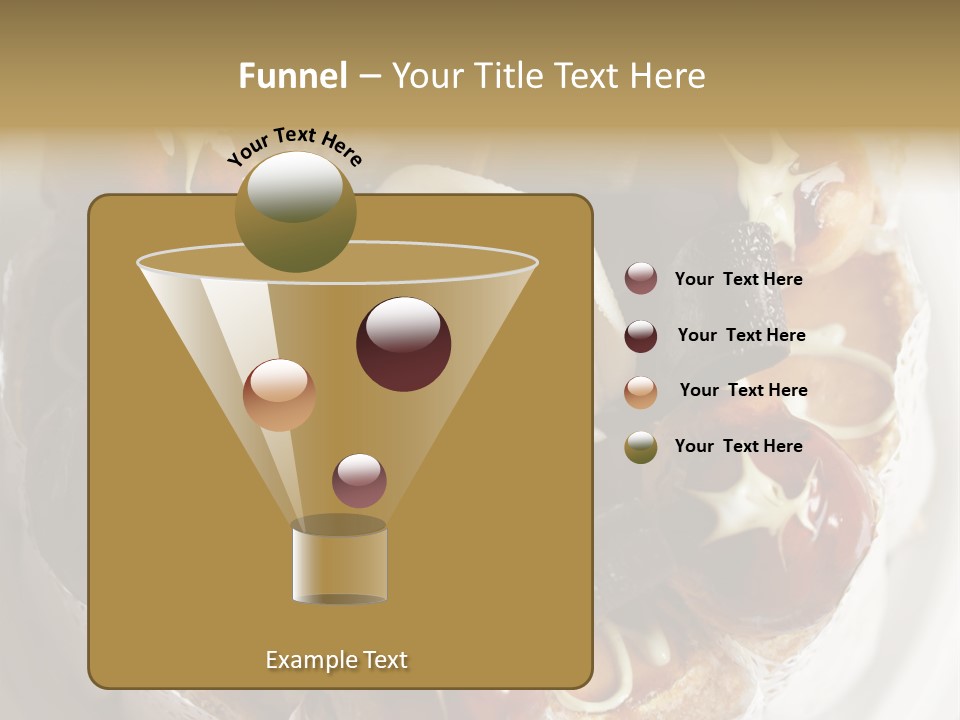 Restaurant Fresh Decorate PowerPoint Template