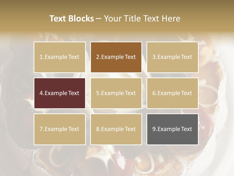 Restaurant Fresh Decorate PowerPoint Template