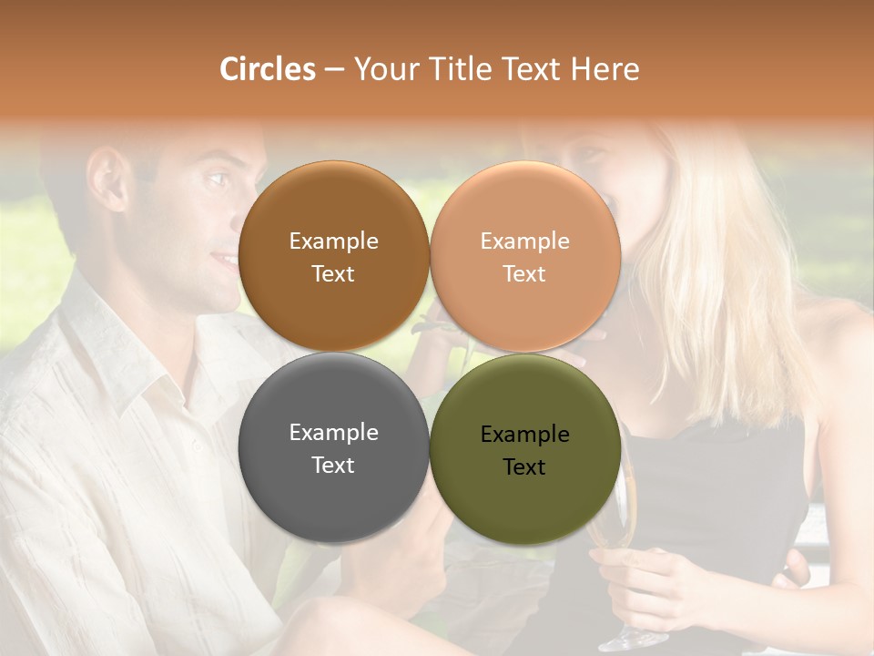 Rosa Flower Girlfriend PowerPoint Template