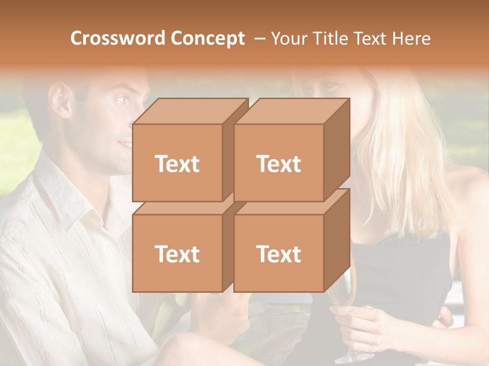 Rosa Flower Girlfriend PowerPoint Template