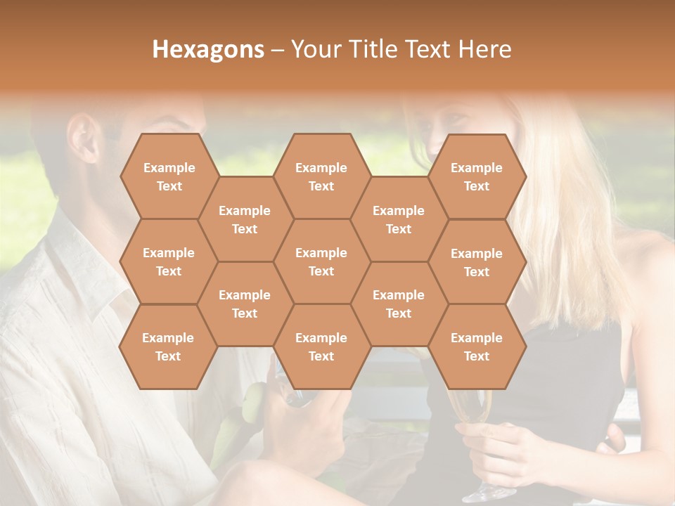 Rosa Flower Girlfriend PowerPoint Template