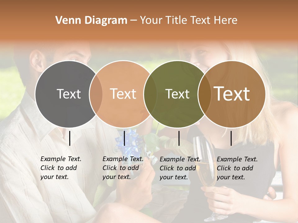 Rosa Flower Girlfriend PowerPoint Template