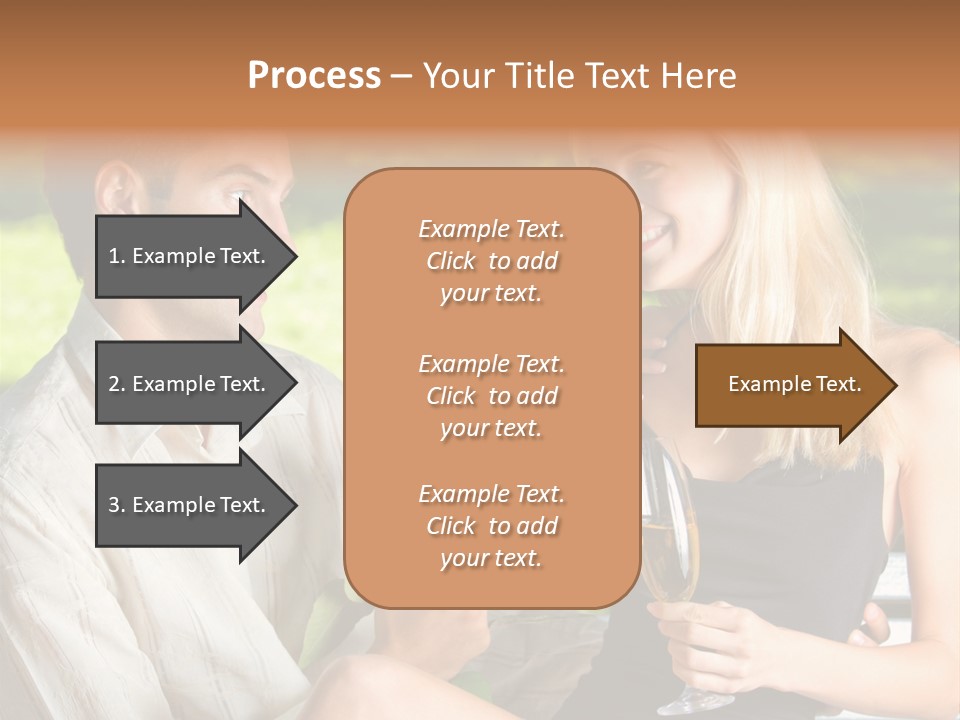 Rosa Flower Girlfriend PowerPoint Template