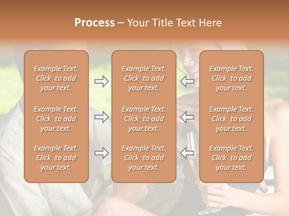 Rosa Flower Girlfriend PowerPoint Template