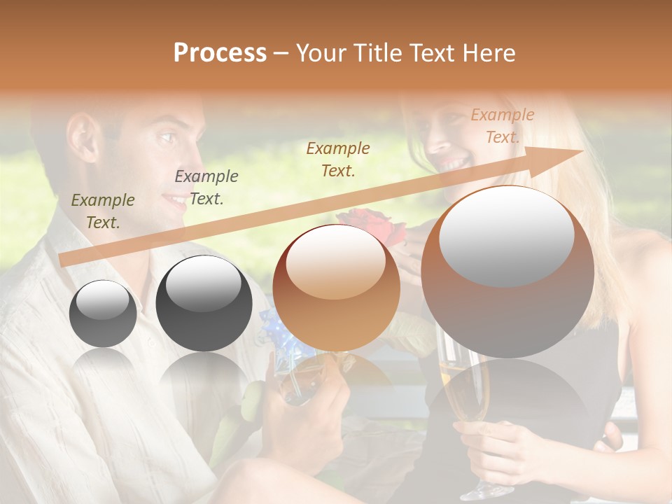 Rosa Flower Girlfriend PowerPoint Template