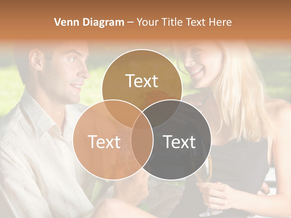 Rosa Flower Girlfriend PowerPoint Template