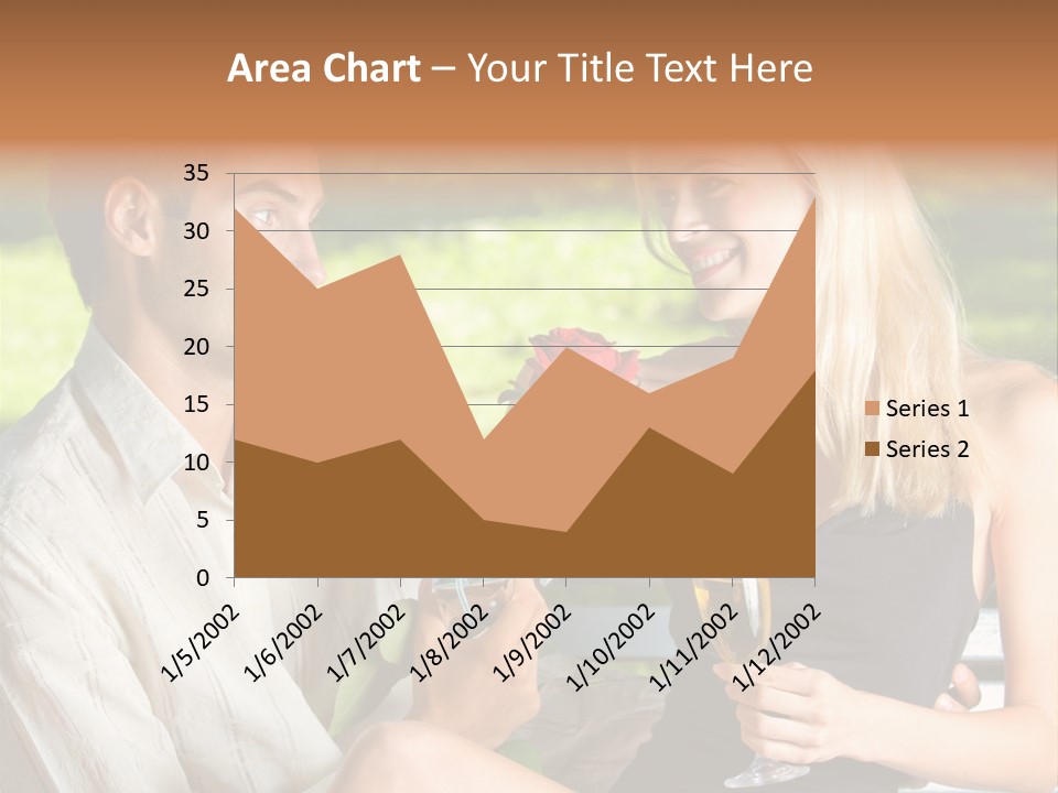 Rosa Flower Girlfriend PowerPoint Template