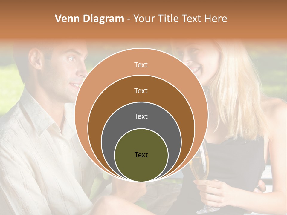 Rosa Flower Girlfriend PowerPoint Template