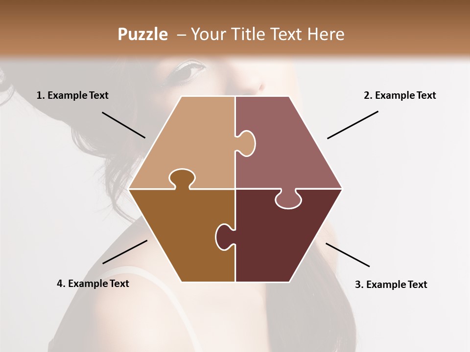 Relaxation Vertical Female PowerPoint Template