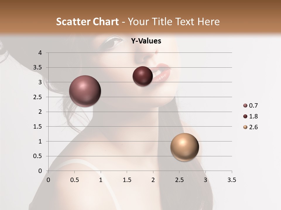 Relaxation Vertical Female PowerPoint Template