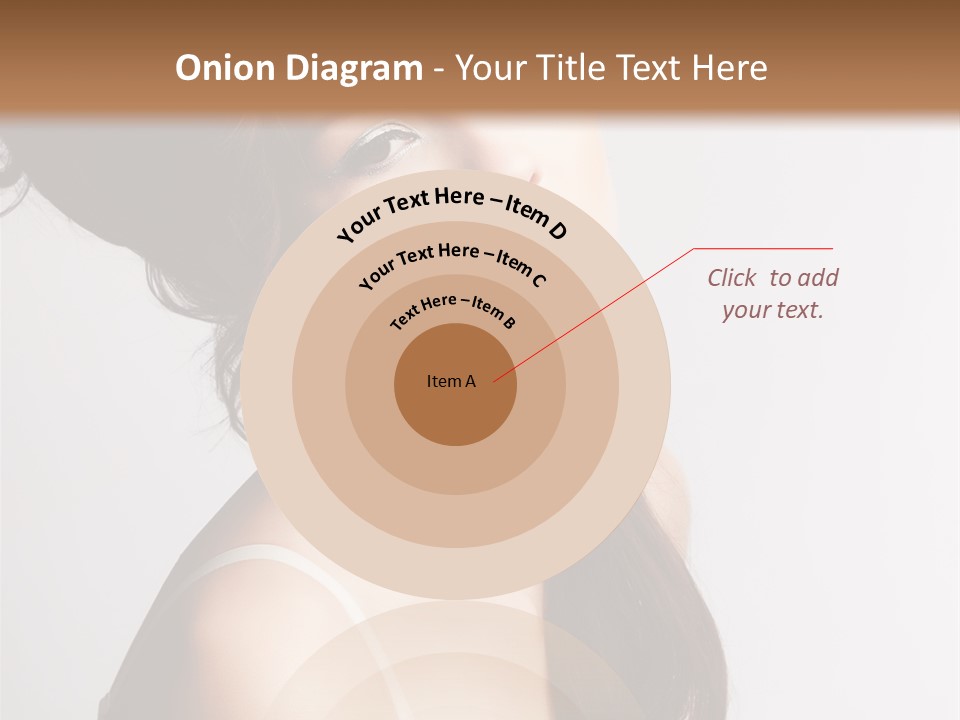 Relaxation Vertical Female PowerPoint Template