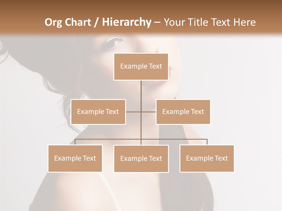 Relaxation Vertical Female PowerPoint Template