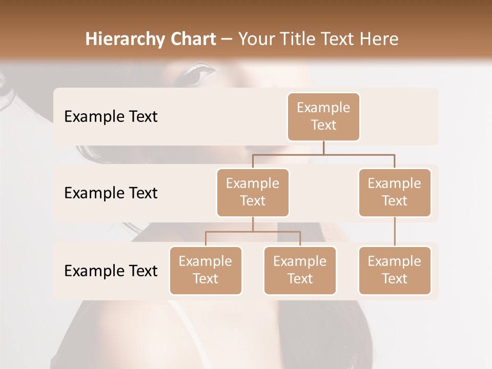 Relaxation Vertical Female PowerPoint Template