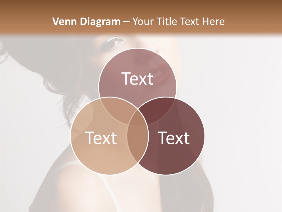 Relaxation Vertical Female PowerPoint Template