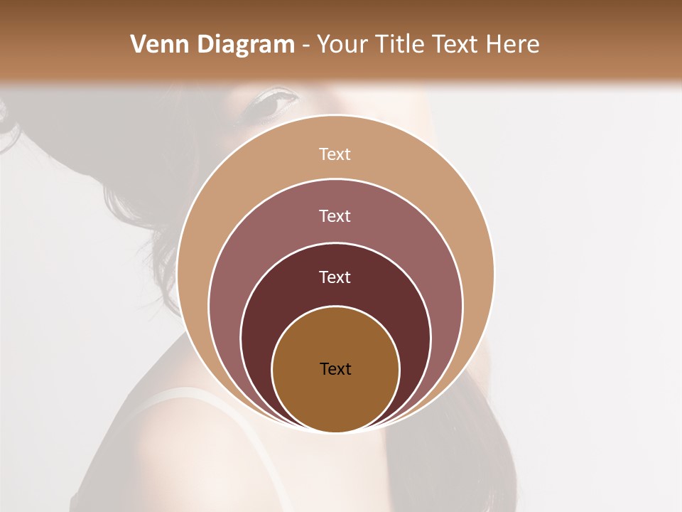 Relaxation Vertical Female PowerPoint Template