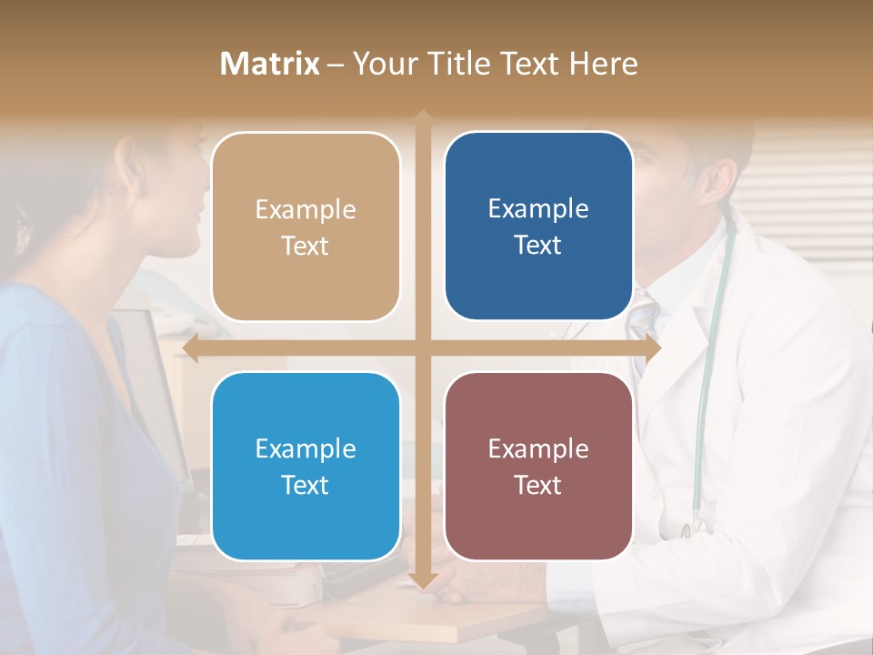 Health Service Listening Talking PowerPoint Template