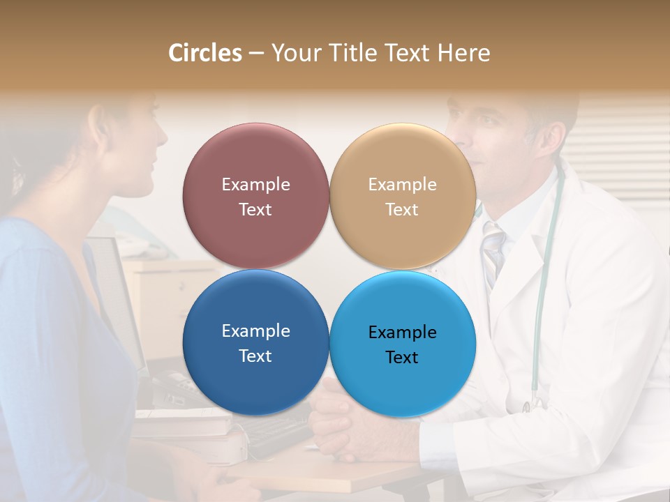 Health Service Listening Talking PowerPoint Template