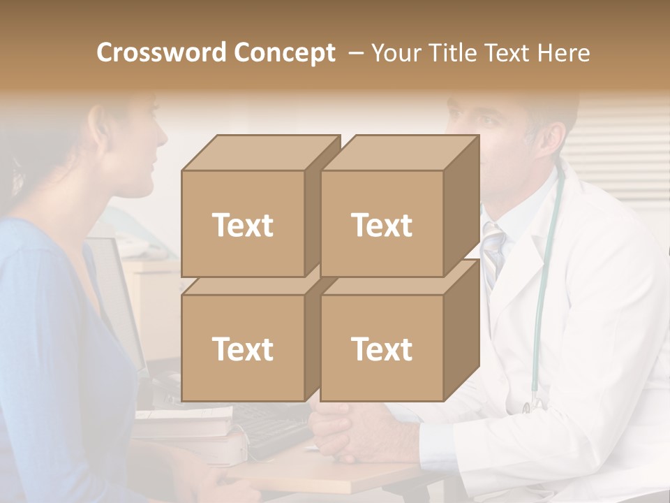 Health Service Listening Talking PowerPoint Template