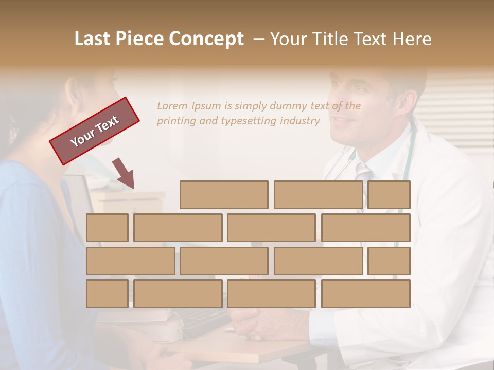 Health Service Listening Talking PowerPoint Template