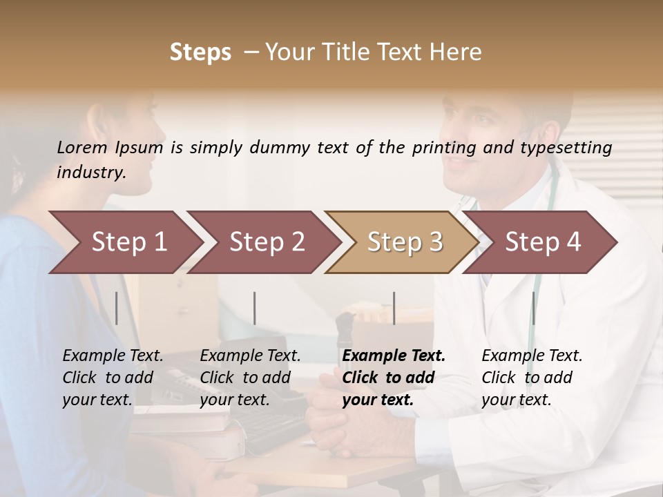 Health Service Listening Talking PowerPoint Template