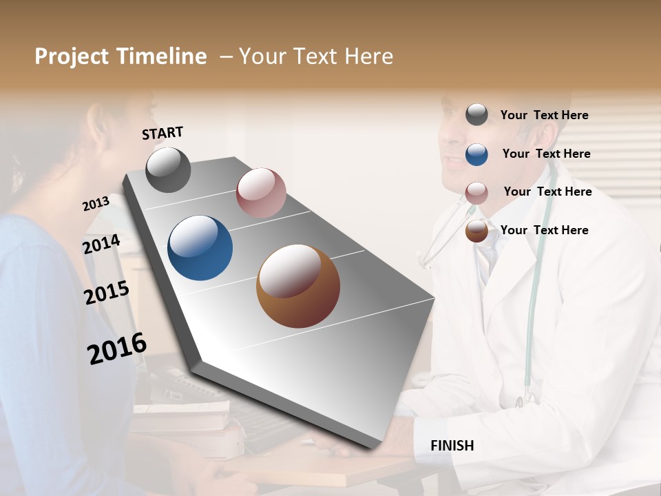 Health Service Listening Talking PowerPoint Template