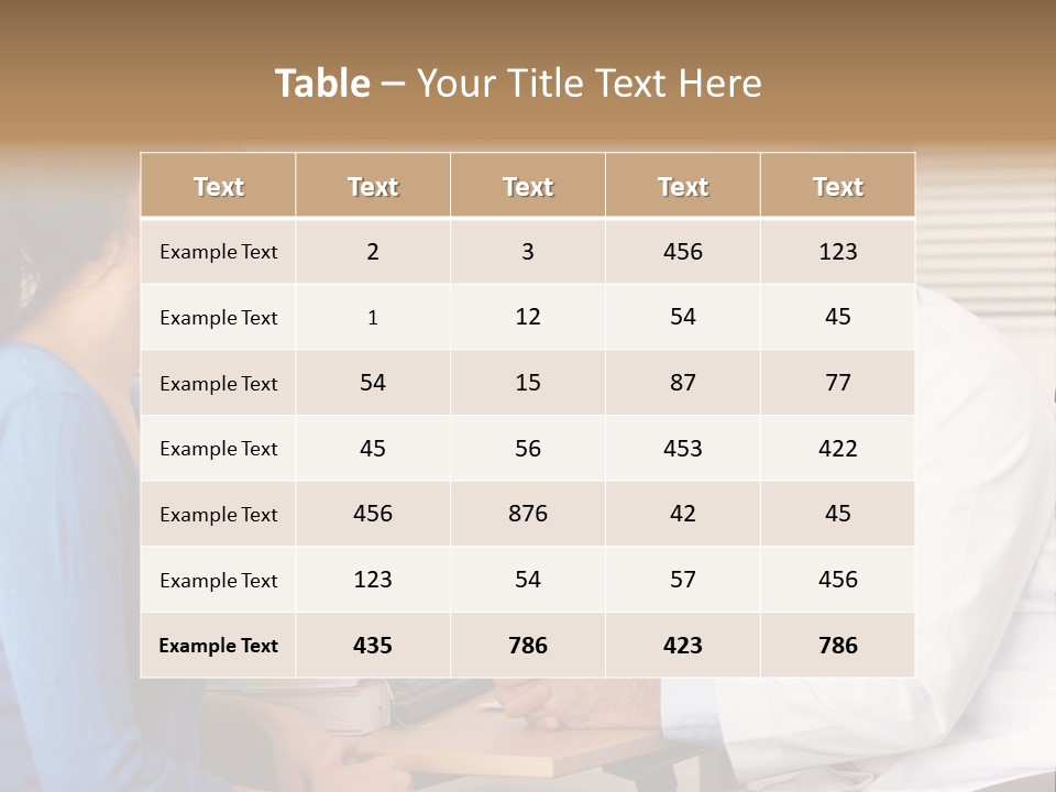 Health Service Listening Talking PowerPoint Template