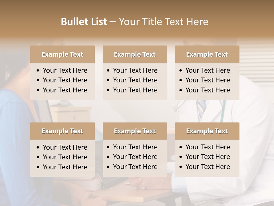 Health Service Listening Talking PowerPoint Template