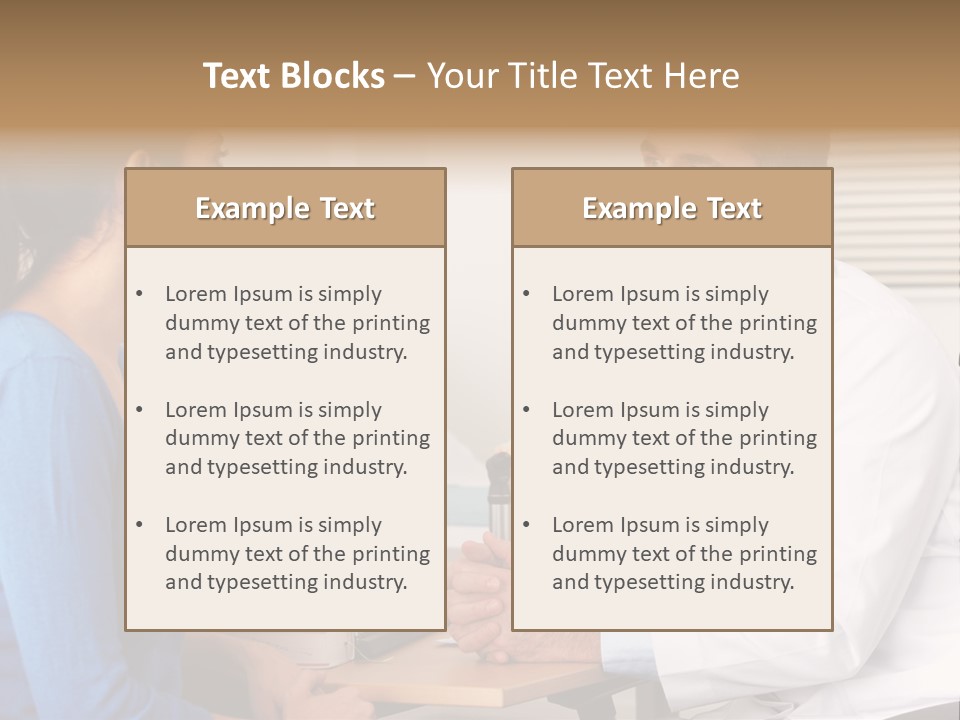 Health Service Listening Talking PowerPoint Template