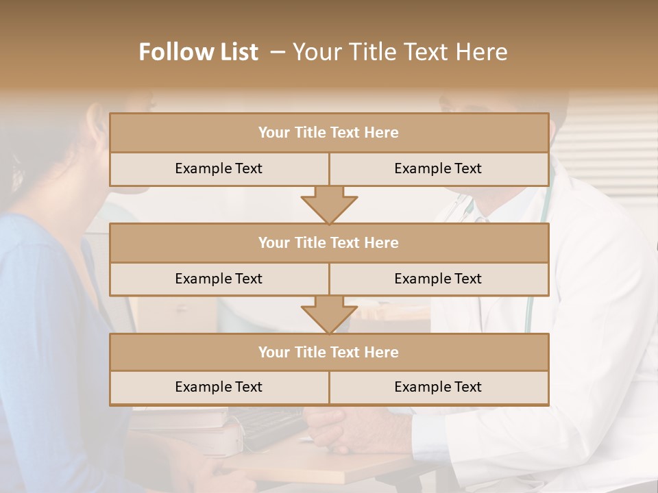 Health Service Listening Talking PowerPoint Template