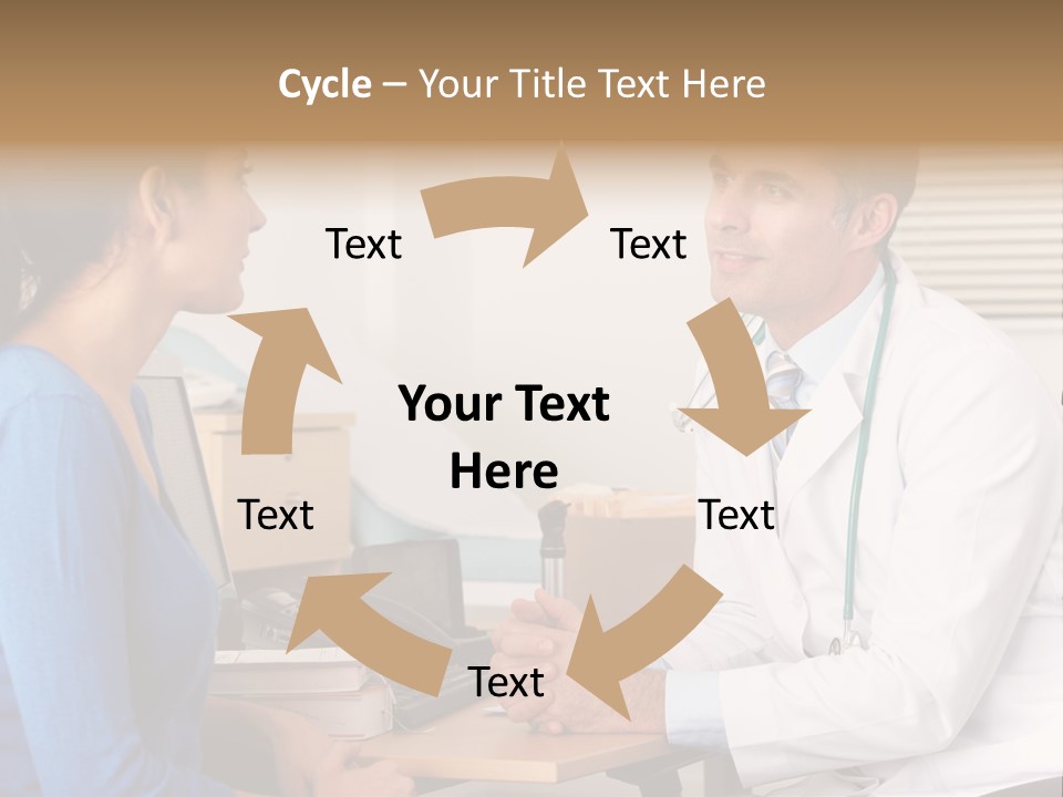 Health Service Listening Talking PowerPoint Template