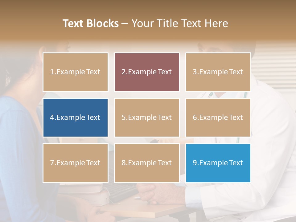 Health Service Listening Talking PowerPoint Template