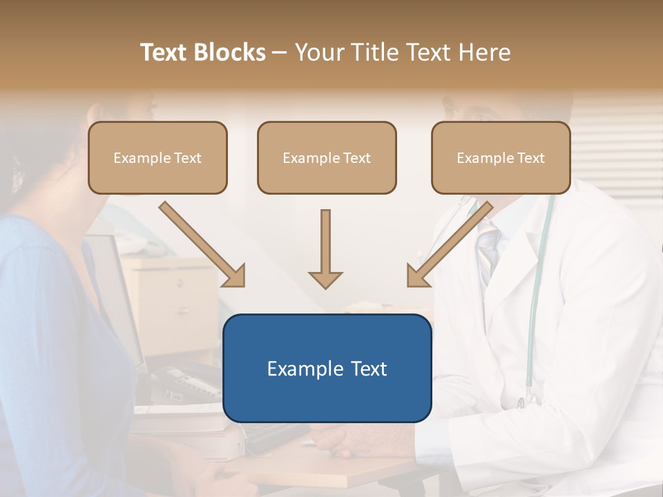 Health Service Listening Talking PowerPoint Template