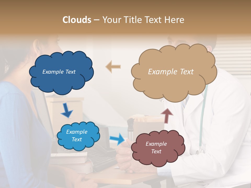 Health Service Listening Talking PowerPoint Template