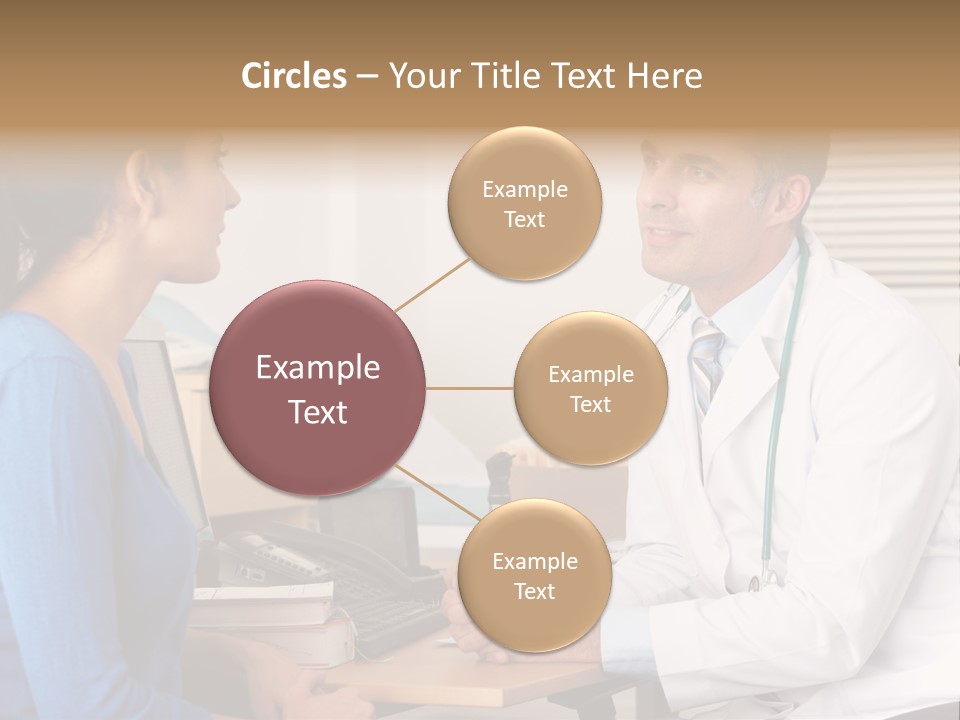 Health Service Listening Talking PowerPoint Template